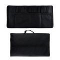 SOWOLL 12 Pockets Chef Knife Bag Roll-Bag Portable Durable Storage Pockets Kitchen Knives Carry Case Bag Durable Knife-Bag Black