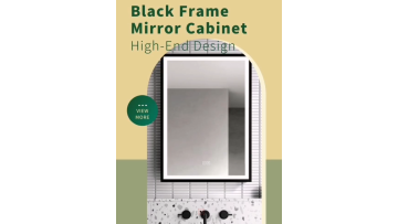 The black frame vanity mirror amazon