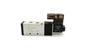 4V310-08 5/2 Way 5 Way 2 Position Pneumatic Directional Control Air Solenoid Valve 12VDC 24VDC 24VAC 110VAC 220VAC1