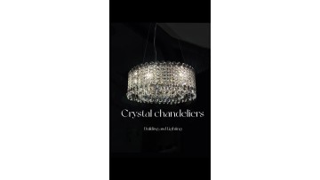 Luxury Crystal Beads Pendant Light