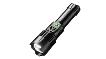High Power Zoom, Strong Light Digital Display Multifunctional, Multi Level Adjustable Flashlight1