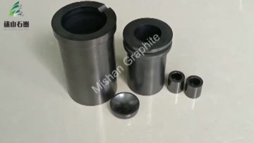 Double ring graphite crucible