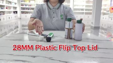 28mm plasitc cap