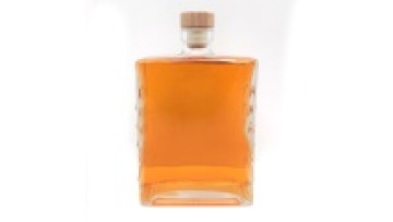 Unique Design Empty Square Liquor Wine Glass Bottle 750ml Liquor Bottle for Whiskey1