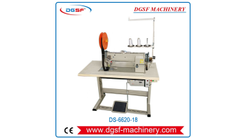 Long Arm Double Needle Tarpaulin Industrial Sewing Machine DS-6620-18