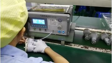 DQB500-FB mini vacuum pump airtight test