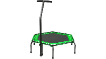 Fitness, Sports Trampoline with Stable Handle Bar and Rope Suspension for Maximum Safety, Indoor Sports Trampoline for Home Use1