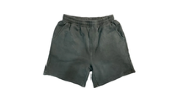 Custom Street Wear Vintage Washed Fade Color Patch Embroidery Print Men Shorts Summer Cotton Shorts1