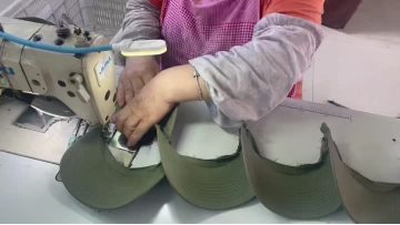 Cap Visor Thread Winding