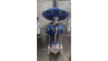 Self operated pressure regulating valve with commander | High precision and large pressure difference pressure regulation