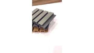 External Cladding Acoustic Great Outdoor Plastic Composite Garden Cladding Exterior Waterproof Outdoor Fluted Wpc Wall Panel1
