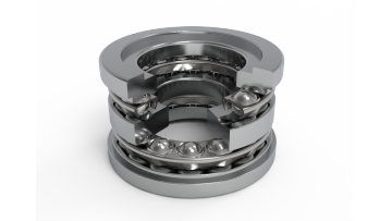 Self Aligning Seat Ring Double Direction Thrust Ball Bearing
