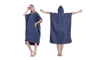 lightweight microfiber poncho towel