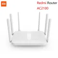 Xiaomi Redmi AC2100 Router Gigabit 2.4G 5.0GHz Dual-Band 2033Mbps Wireless Router Wifi Repeater With 6 High Gain Antennas Wider