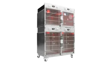 Vet Equipment New-Type Vet Hospital & Clinic Warm Light Pet ICU Oxygen Cage1