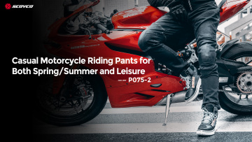 Casual Motorcycle Riding Pants for Both SpringSummer and Leisure - P075-2