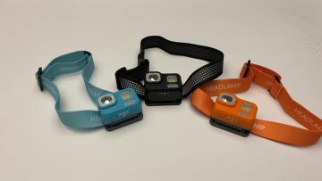 Amazon Hot Sale ABS Plastic Super Light Weight Compact Outdoor Waterproof 3W XPG 7 Modes OEM Brand Elastic Band AAA Led Headlamp1