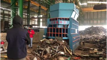Horizontal Scrap Metal Shearing Machine