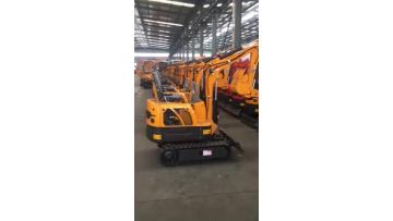 mini excavator showing video 