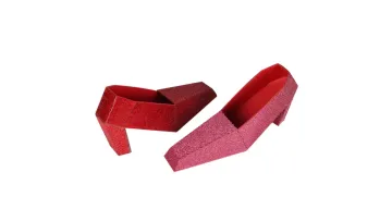 Custom Storage Packaging Gift Shoe Shaped Color Corrugated Cardboard Paper Jewelry Packing Box1