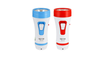 Mini LED Flashlight Torch Light Multifunctional Widely Used Plastic Rechargeable LED Torch1