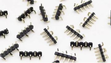 2.0mm Pitch Pin Header Connector Single Row SMT SQ0.5mm H1.0mm 1*5P