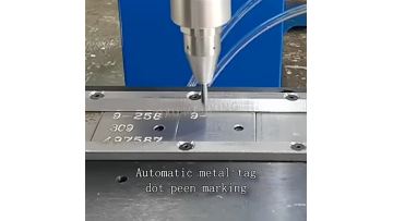 Desktop automatic loading pneumatic dot marking machine