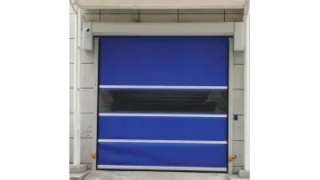 CE and ISO9001good Quality Factory Wholesale High Speed Rapid Rolling Roll up PVC Fast Roller Shutter Door for Clean Room Factory Workshop Warehouse Shops1