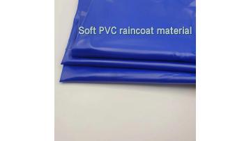 Soft PVC raincoat material