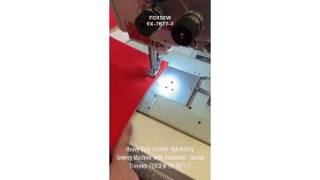 Heavy Duty Leather Sewing Machine with Auto-Trimmer