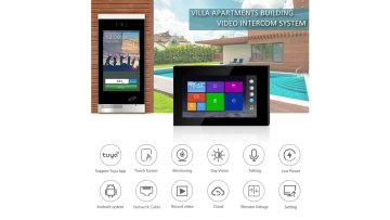 Digital 10 Inch Touch Color 1080P Doorbell With Chime IP Video Door Phone1