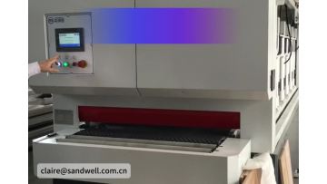 Plastic uptake door panel sanding