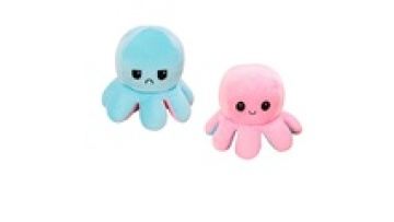 Wholesale 30cm Reversible Octopus Plush Toy - Unisex Embroidery Decoration1
