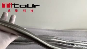 Titanium bike bicycle rise handlebar