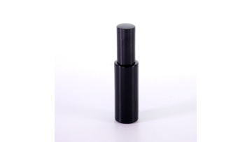 40ml black flat shoulder spray bottle