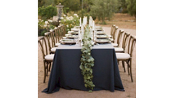 New Trend Commercial Furniture Rectangle Shape Nature Wood Banquet Hotel Folding Outdoor Wooden Wedding Table1