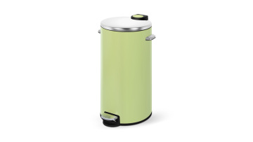 stainless steel trash can green