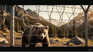 razor barbed wire fence