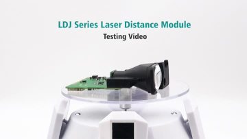 LDJ red beam laser distance sensor