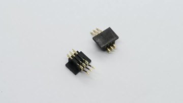 1.27mm Dual Row Angle SMT Pin Header for PCB Mounting