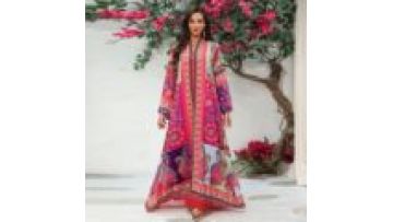 Wholesale EID Flower Print Premium Abaya Dress Long Sleeves Casual Dresses Abaya Women Muslim Dress1