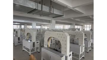 Wrapped film packaging machine