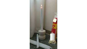 fluted candles