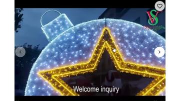 Holiday-Event Outdoor LED Ball Arch Lights