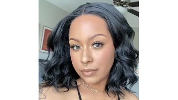 Short Loose Body Wave Wavy Lace Front Human Hair Wigs for Black Women Full Hd Frontal Wig Human Hair Ocean Wave Bob Wigs1