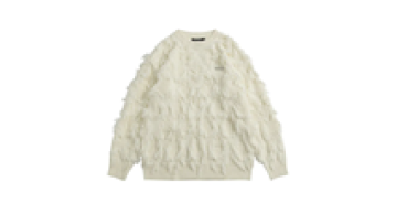 Mens Cotton Crewneck Screen Print Sweatshirt Oversized Ribbed Sweatshirts for Men1