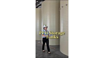 PPH Seamless Winding Storage Tank Anti-Corrosion Design