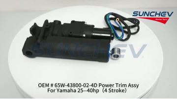 65W-43800-02-4D Power Trim Assy