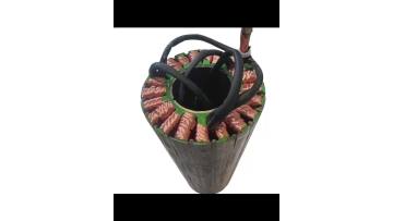 Stator with multi strands soft copper wire