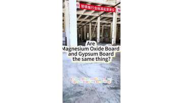 Mgo board & Gypsum board